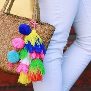 PomPom tassel for bag